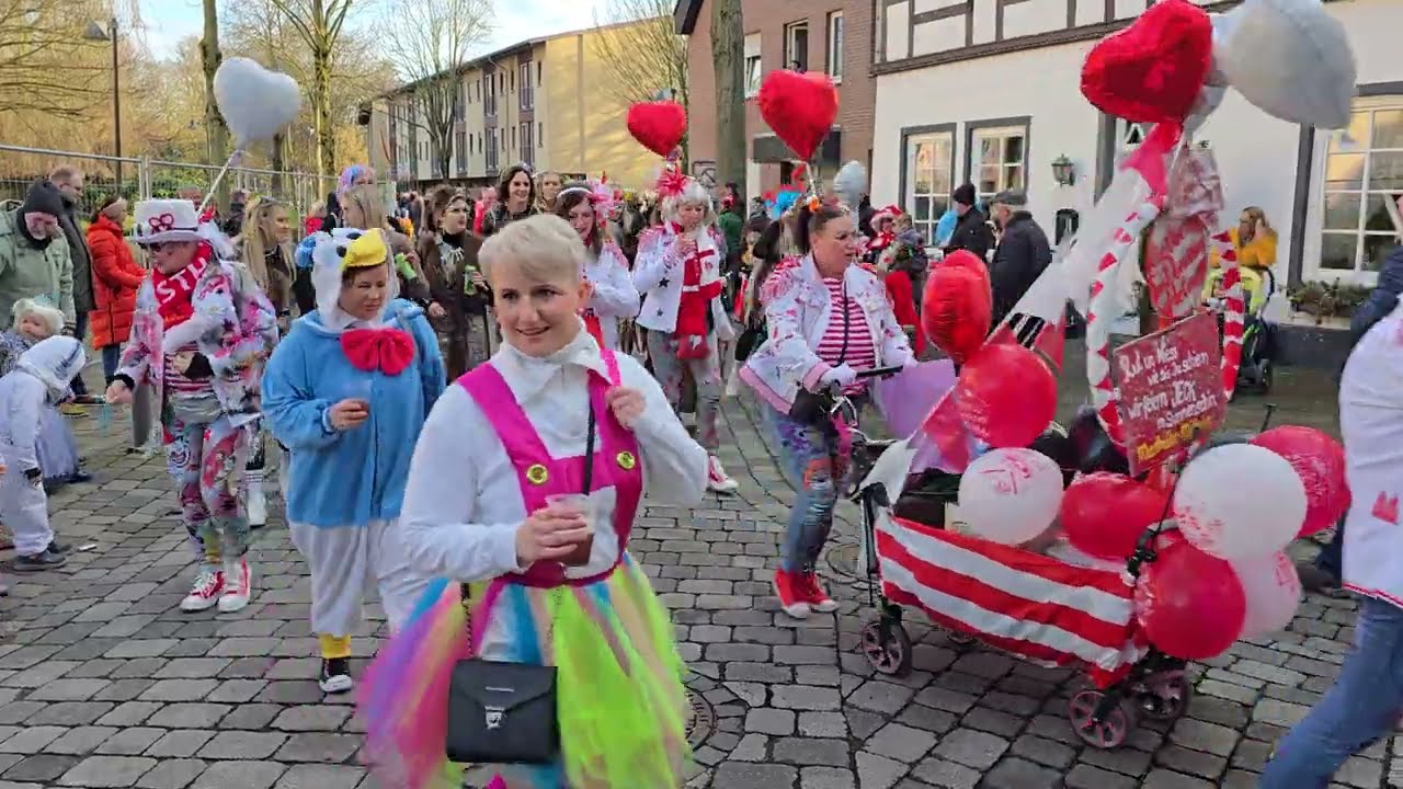 Karneval Rietberg Ten Dondria Helau 🥳 Festumzug Parade Februar 2025