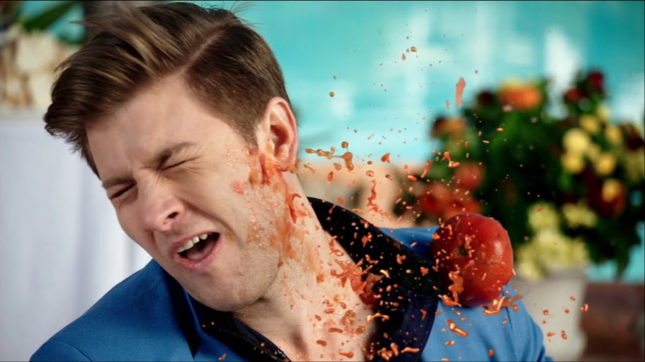 2012   samsung   3d demo   food fight HD