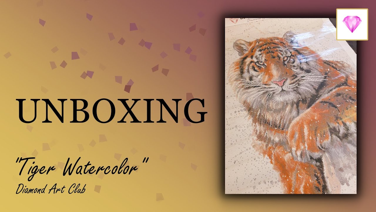 UNBOXING - Diamond Art Club - 