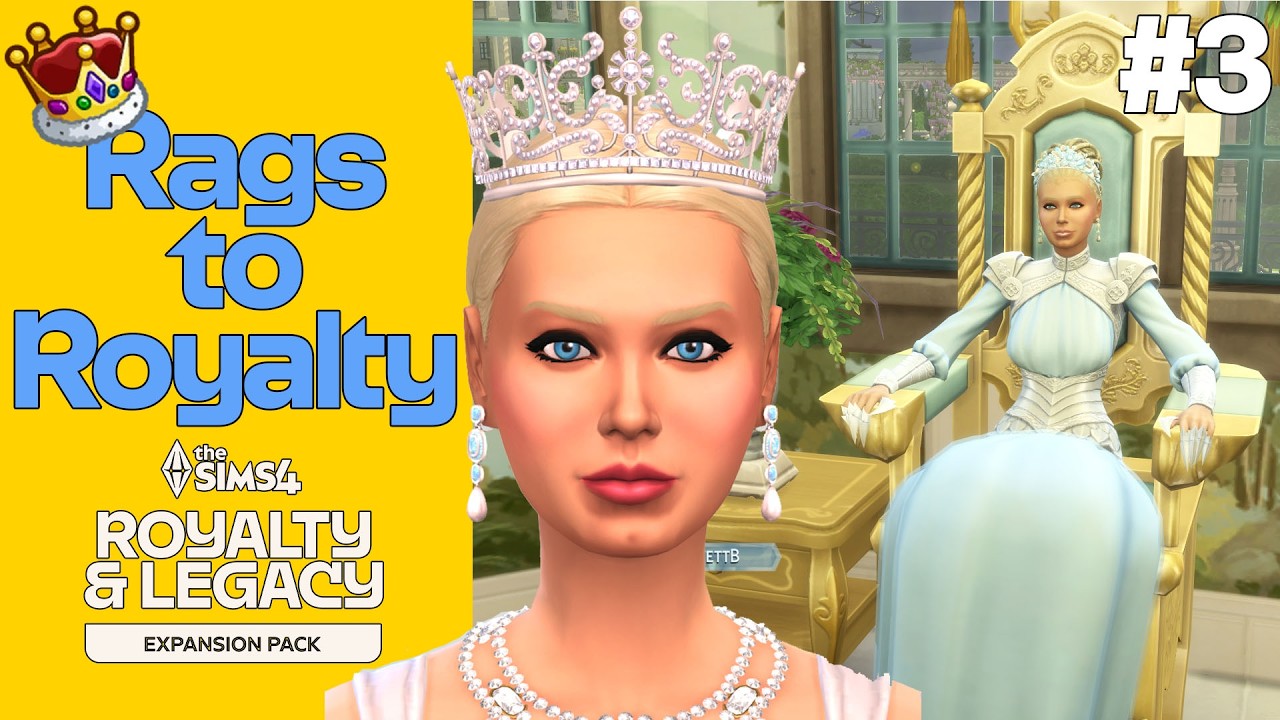 👑 Sims 4: Королевская семья и наследие | Из грязи в князи - Эпизод 3! | Секреты продаж!