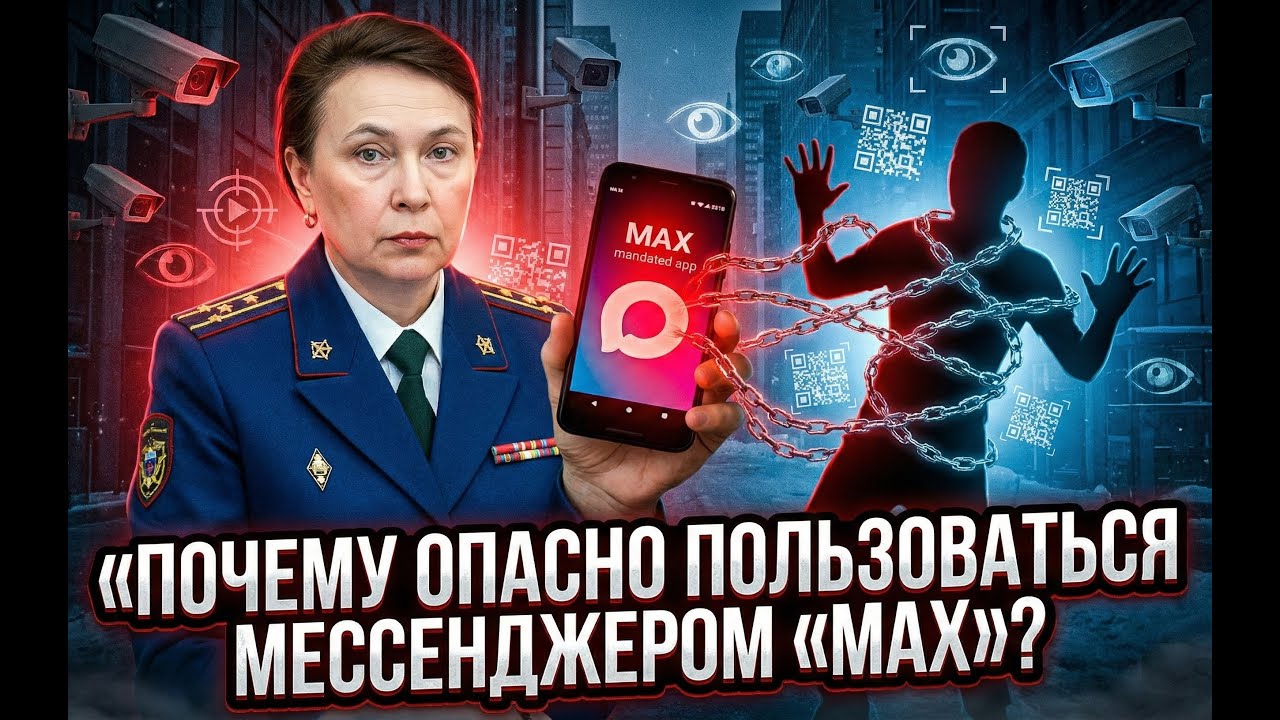 ПРОКУРОР РФ РАЗОБЛАЧИЛА МЕССЕНДЖЕР MAX и ВЫДАЛА ВСЮ ПРАВДУ |Чем на самом деле опасен мессенджер MAX?