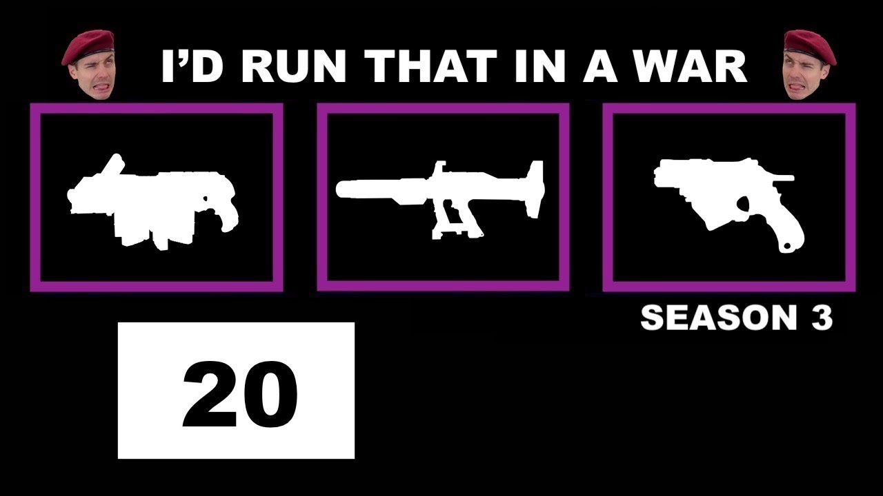 I'd Run That in a War 20
