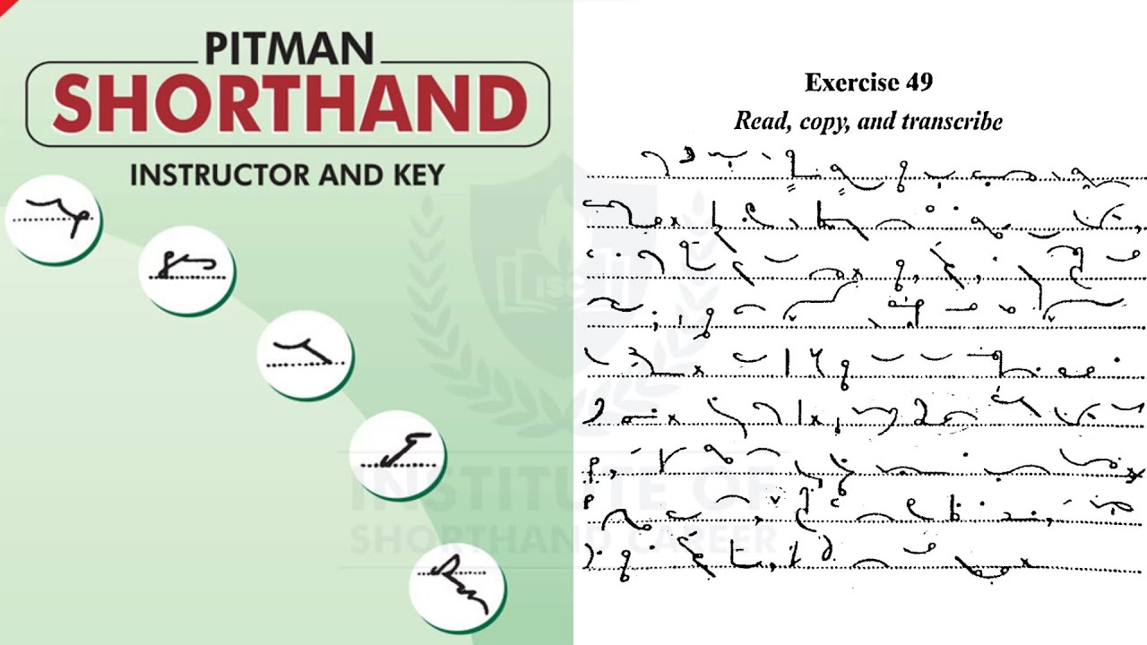 Exercise-49 | Audio Dictation | Pitman Green Book | By Janvi Ma'am