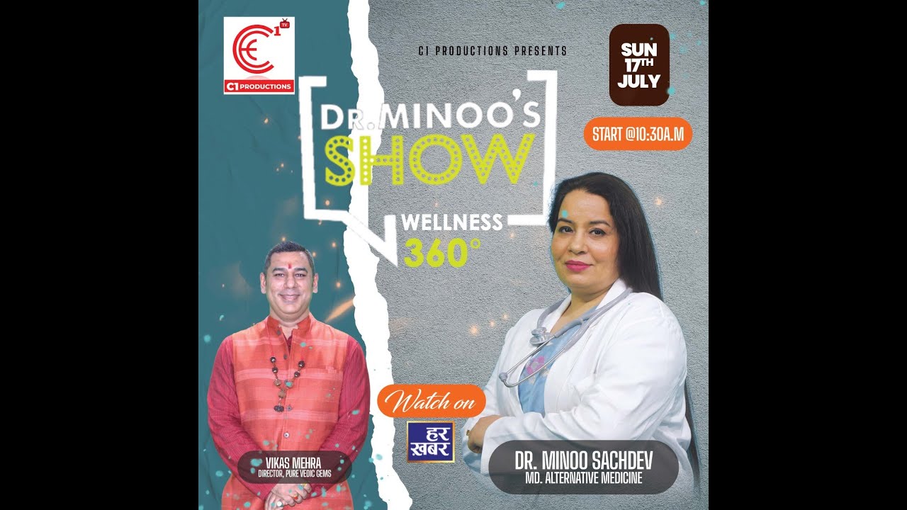 EP -2 | Dr. Minoo's Show Wellness 360° | HAR KHABAR | Dr. Minoo Sachdev with Vikas Mehra