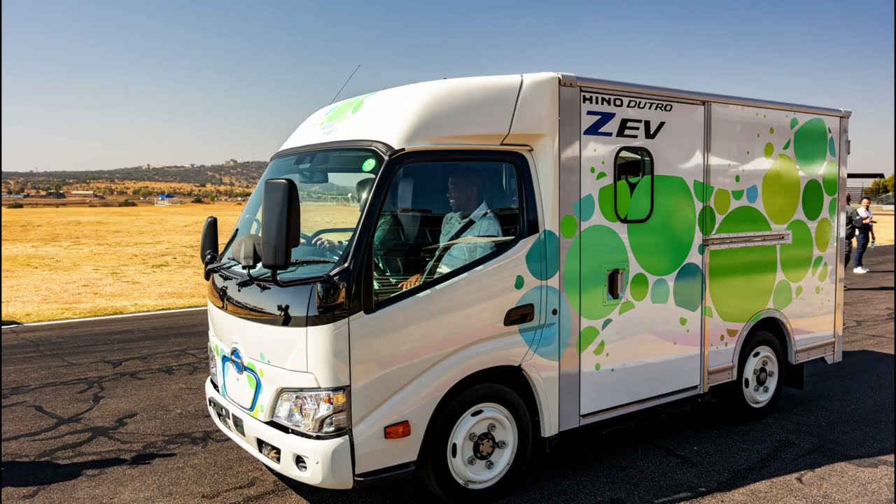 Hino Dutro Z EV is designed for ease-of-use loading and unloading