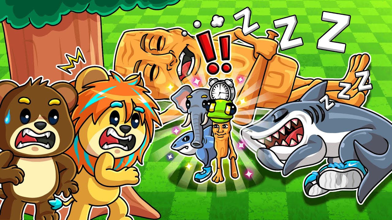 絶対に起こしていけないブレインロットから激レアキャラをこっそり盗んでみた結果...！？【 ロブロックス Roblox 】