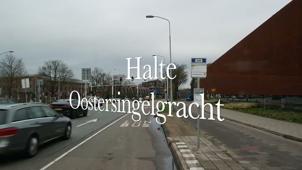 Route 244 WTC - Delftplein vanaf A9   HD 1080p