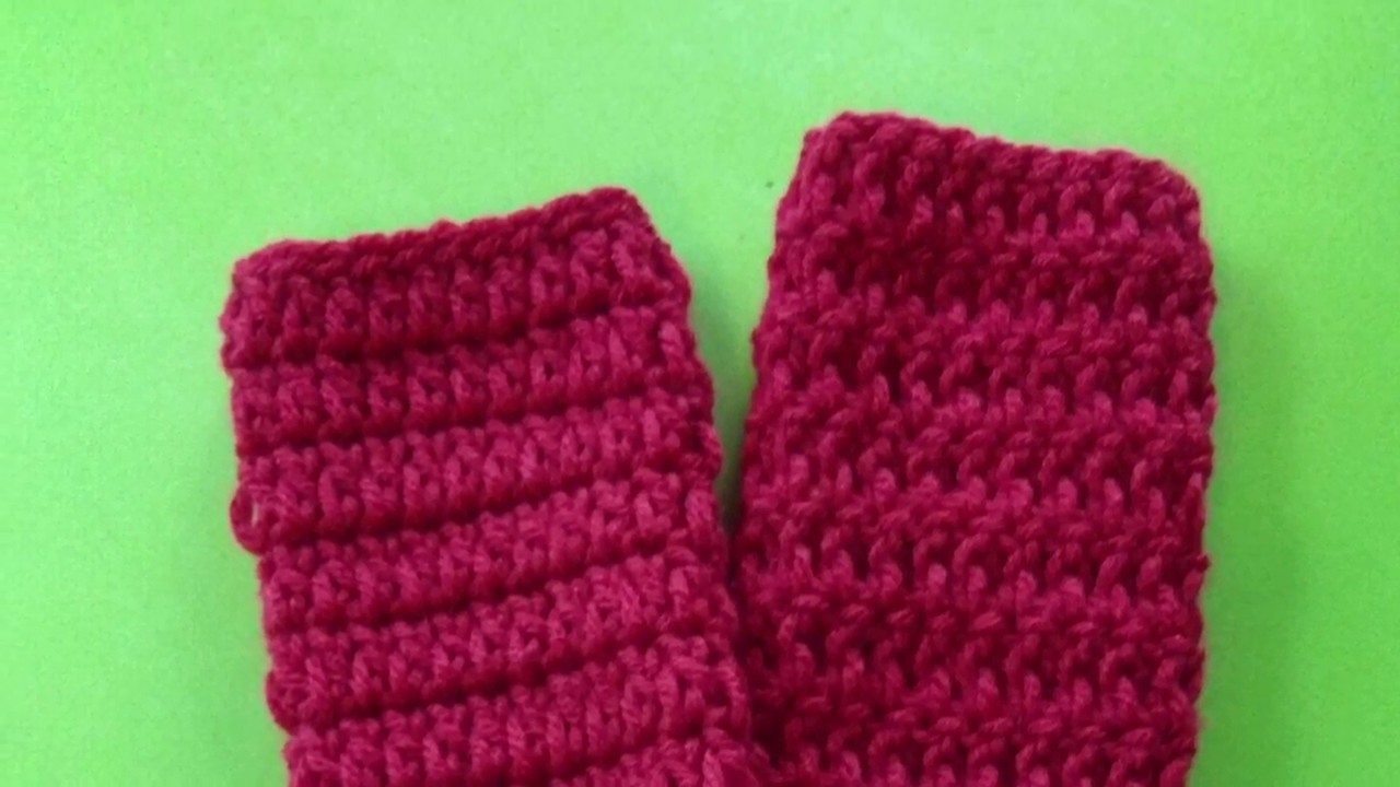 Lamplight Crochet Tutorial #11 Baby Leg Warmers