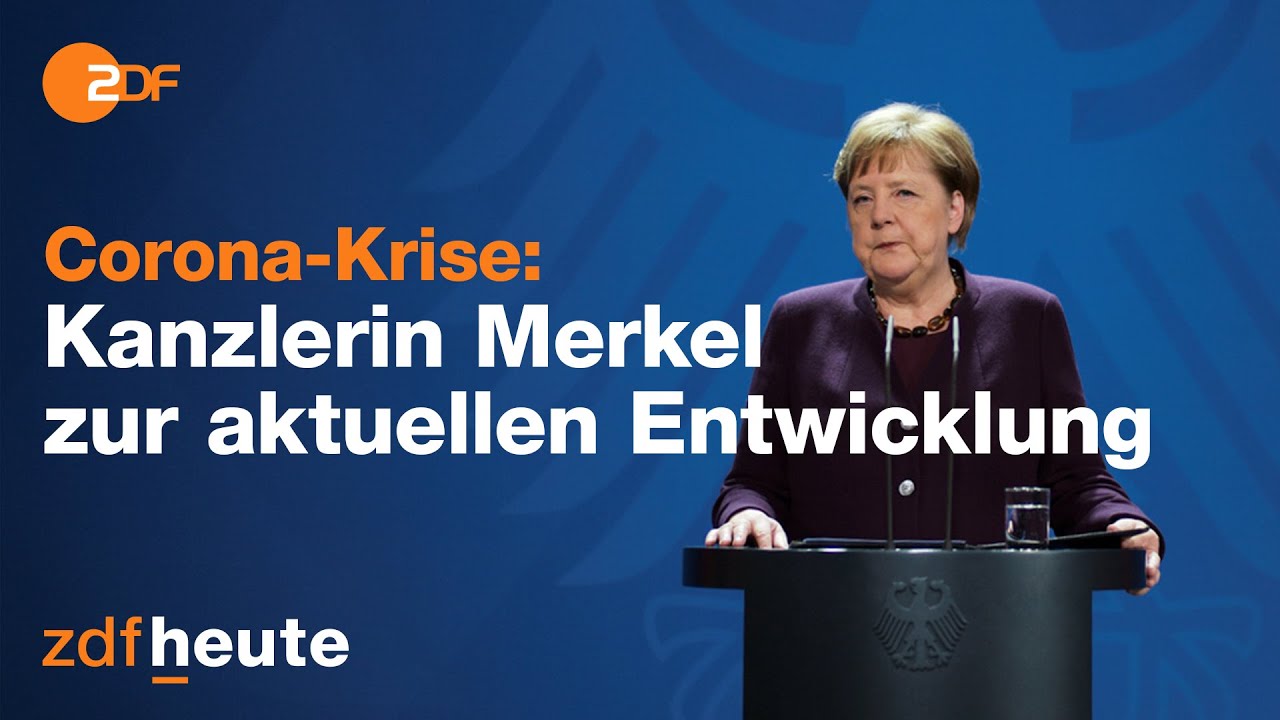 Bundeskanzlerin Angela Merkel zu Corona und der Situation in Deutschland