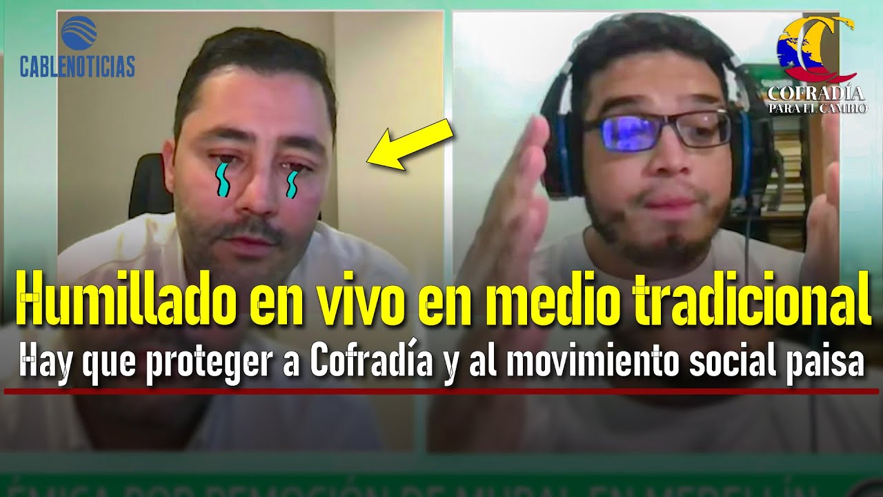 😱Periodista de Cofrad&iacute;a humilla a pol&iacute;tico del Centro Democr&aacute;tico en debate: &ldquo;vinculados con narcos&rdquo;
