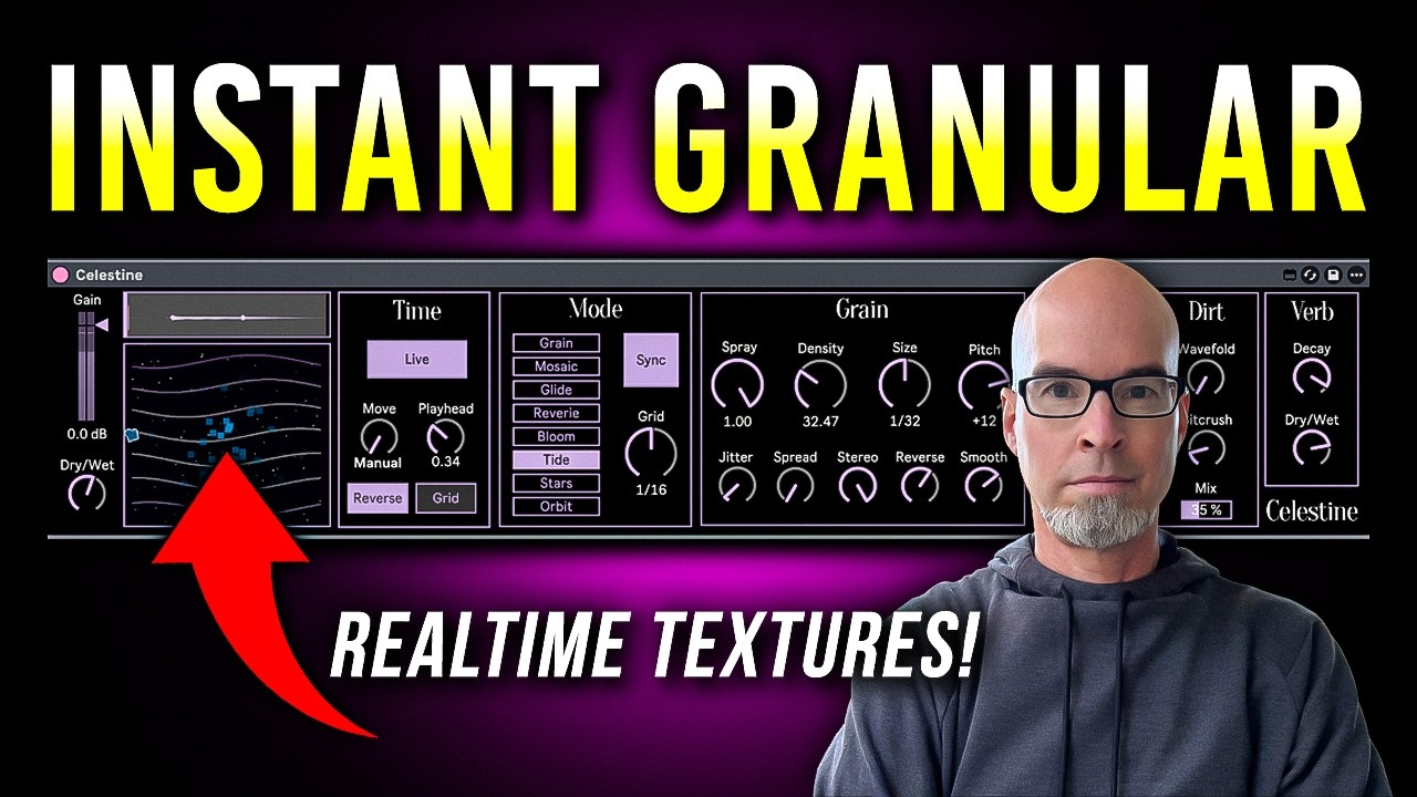 Celestine: Realtime Granular Device For Ableton Live