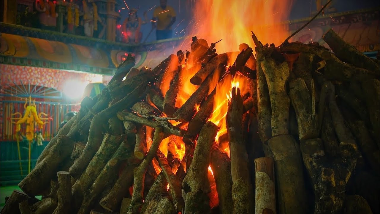 Marche sur le feu Temple SOUPOU St André 2025