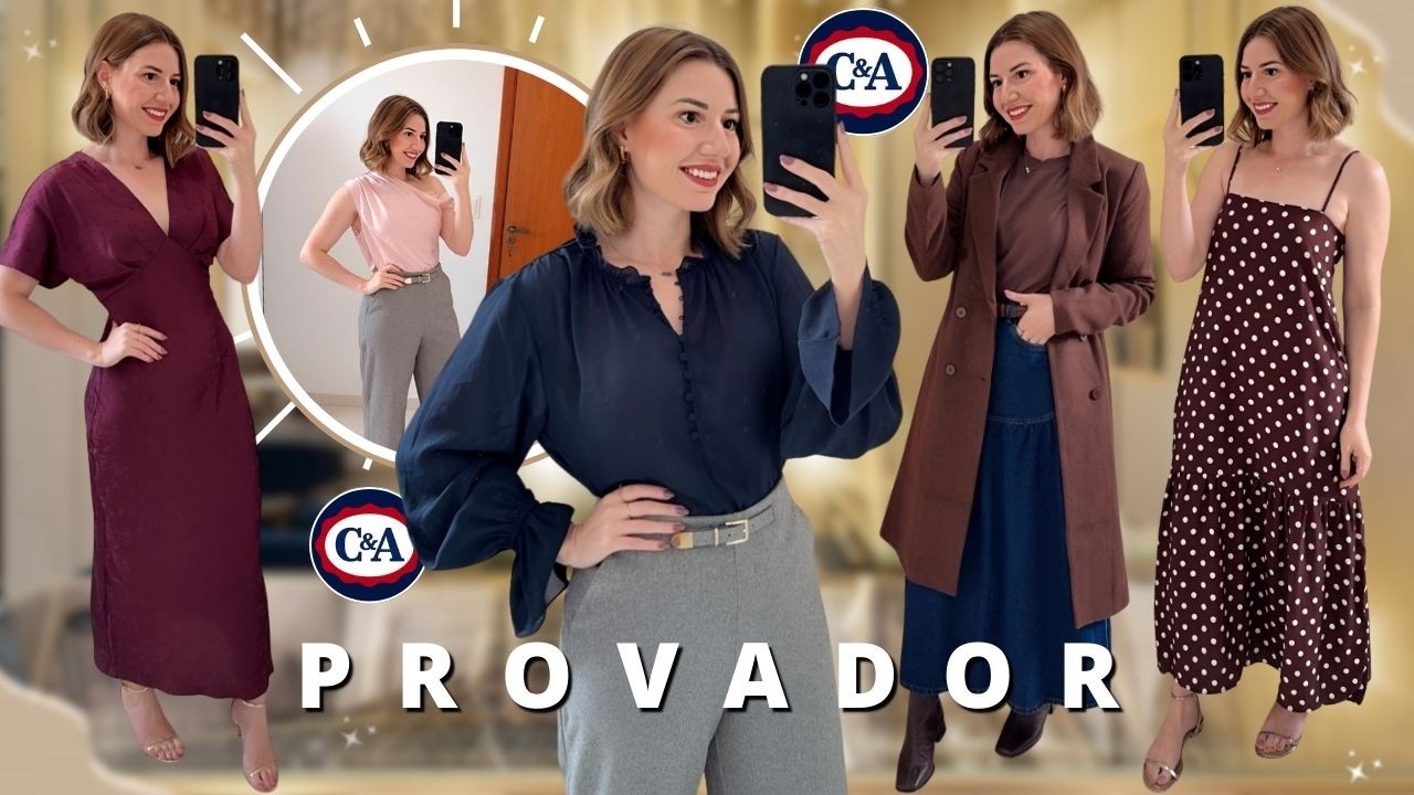 PROVADOR C&A, MUITAS NOVIDADES e muito mais♥ | Bia Alves