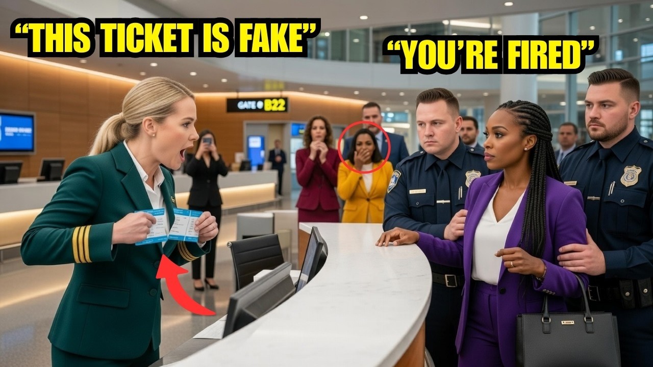 Airline Staff Ripped Black Woman’s Ticket — Then She Stunned Them 
