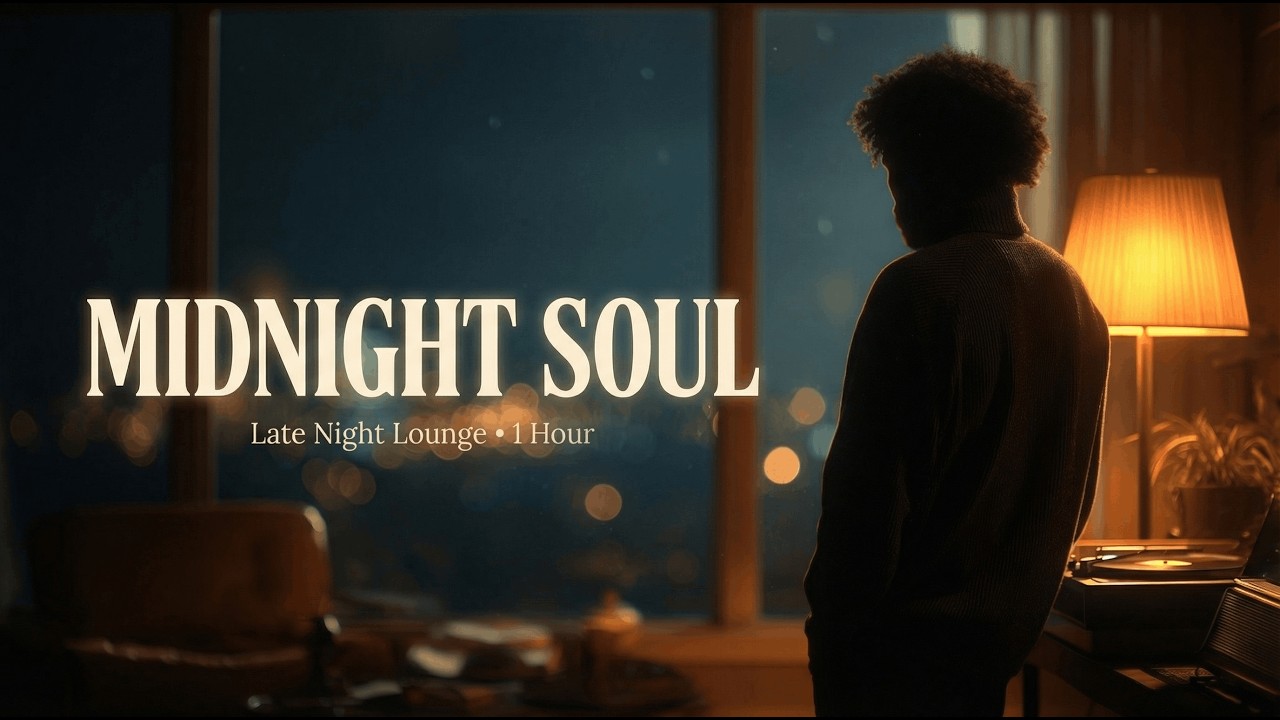 Midnight Soul 🌙  Warm Retro Funk Lounge with Soft Male Vocals