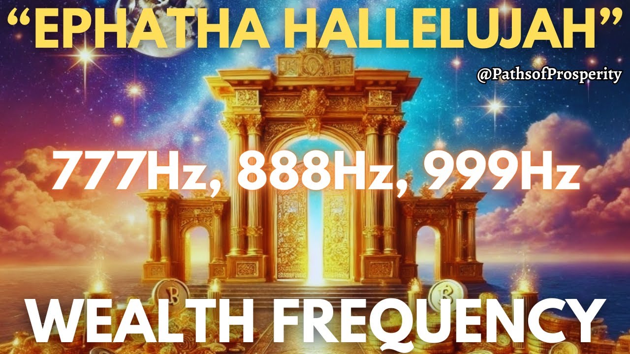 🌟EPHATA HALLELUJAH: ACTIVATE THE FREQUENCY OF WEALTH AND OPEN THE DOORS OF ABUNDANCE 💰💸