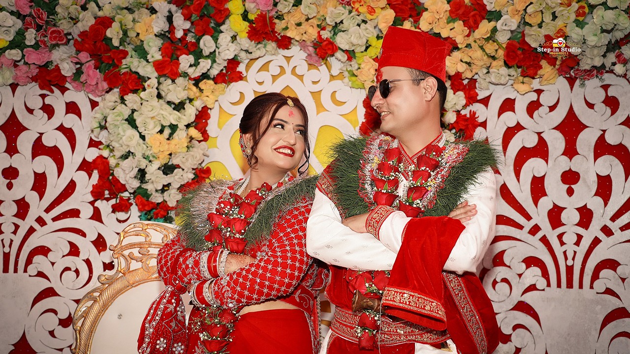 A beautiful Wedding Story Highlights ofUshma & Nabin,