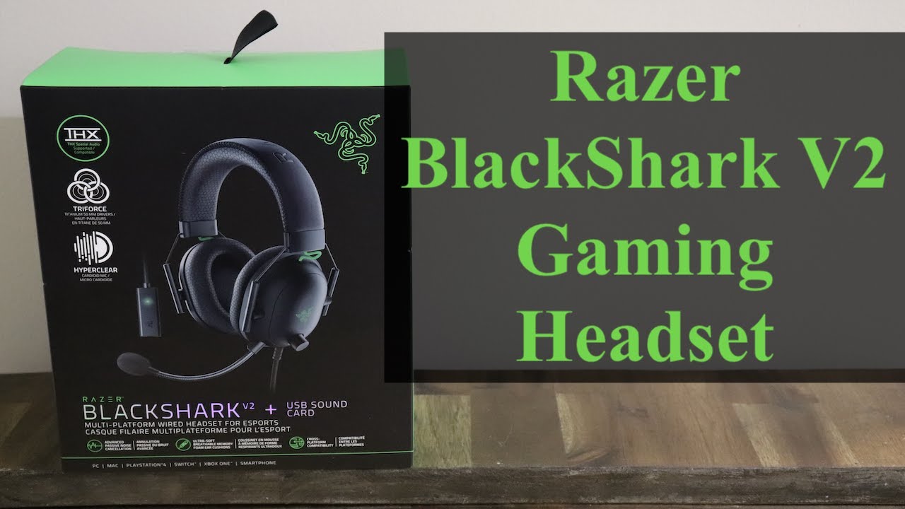 What's different about this gaming headset? | First Look at the Razer Blackshark V2 Gaming Headset