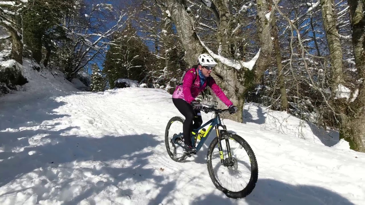 Atxarte BTT en nieve
