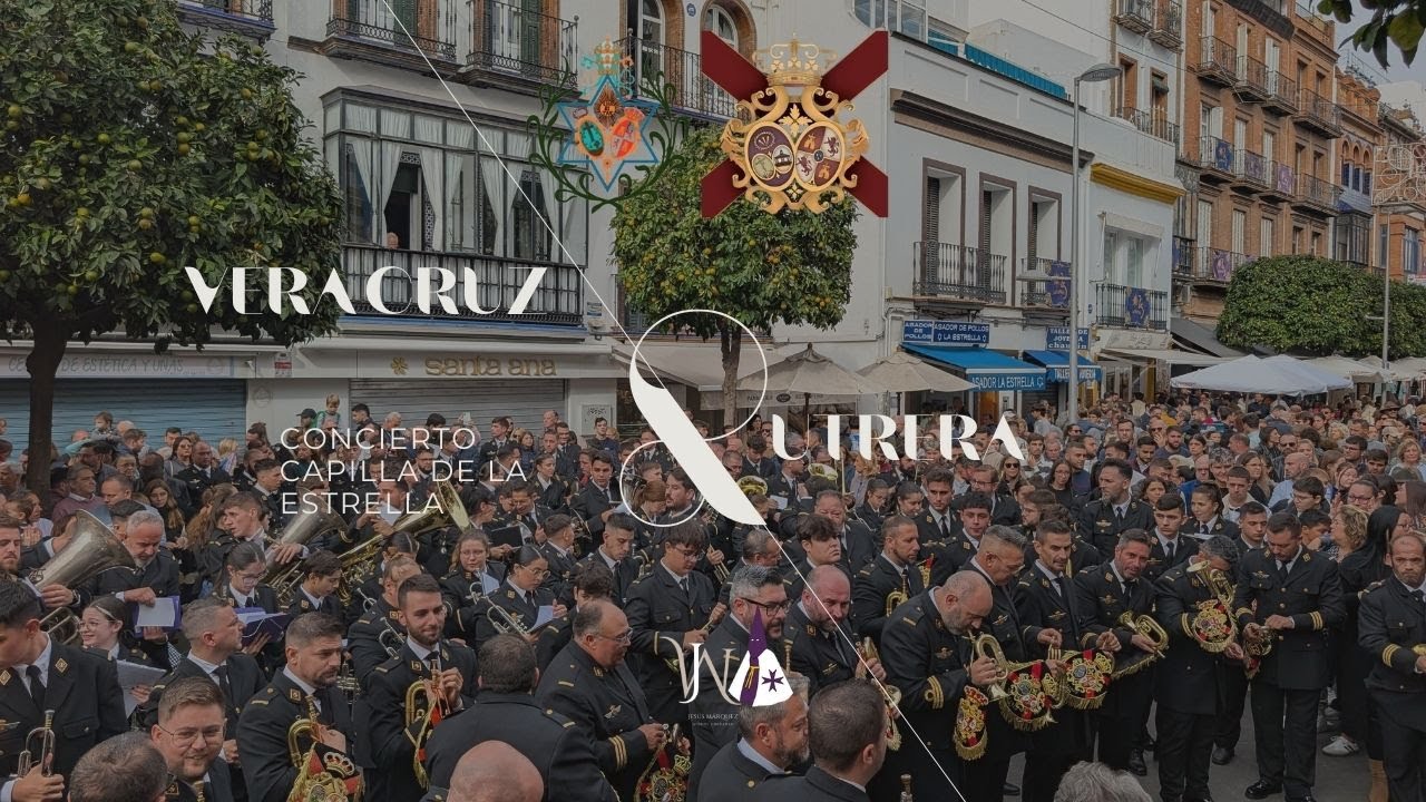 Concierto de marchas procesionales de Vera Cruz de Utrera en la Capilla de la Estrella
