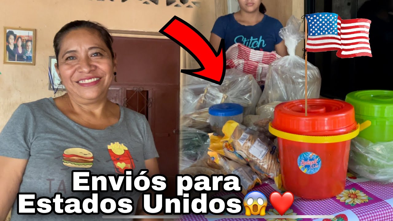 Hoy les enseñaré parte de mi negocio🤩 envio comida hacia Estados Unidos😱