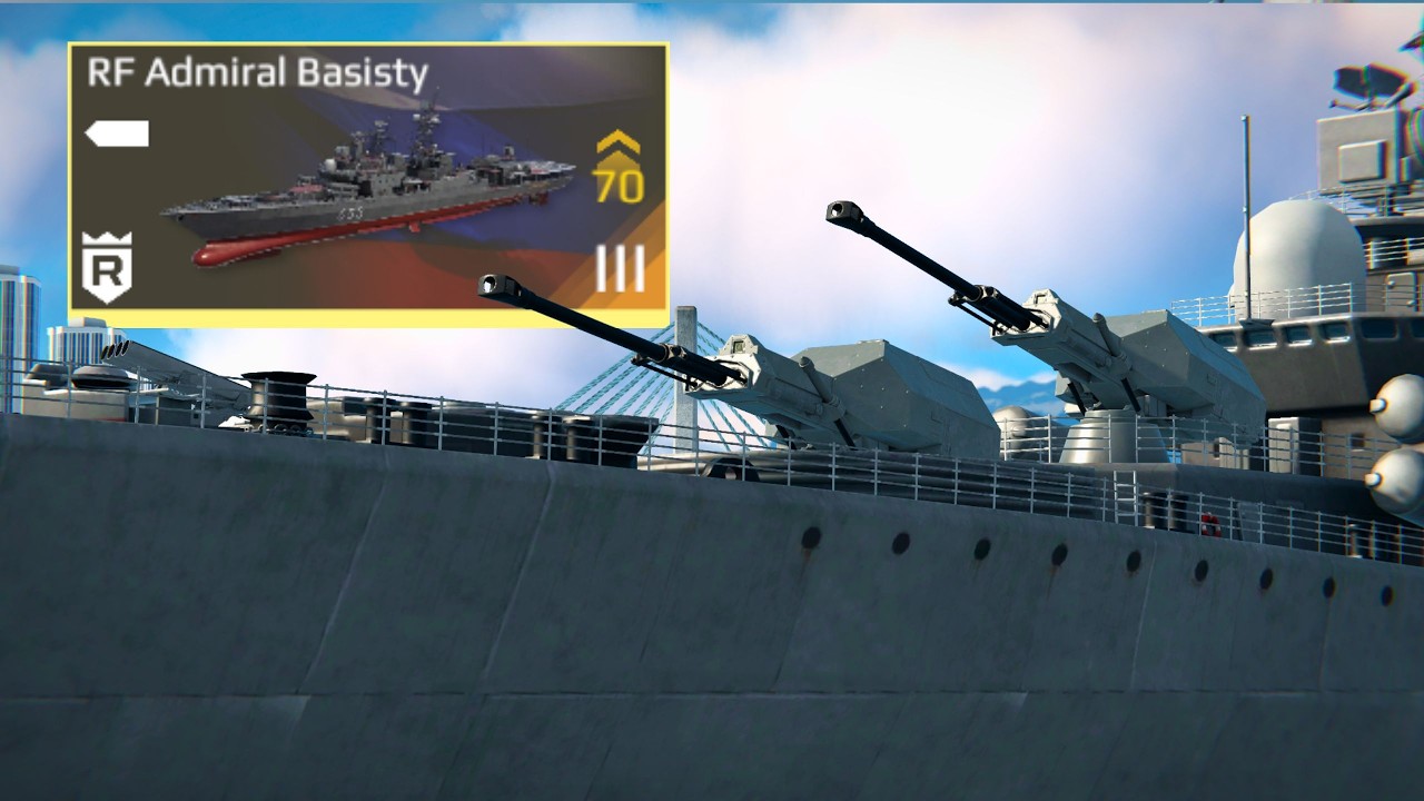 Recommended Equipments for RF Admiral Basisty - Modern Warships