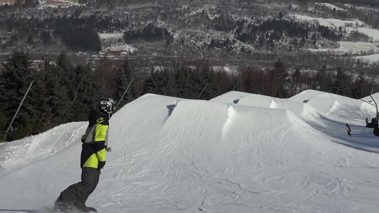 Snowboarding February 2014 | Blue Mountain | Terrain park