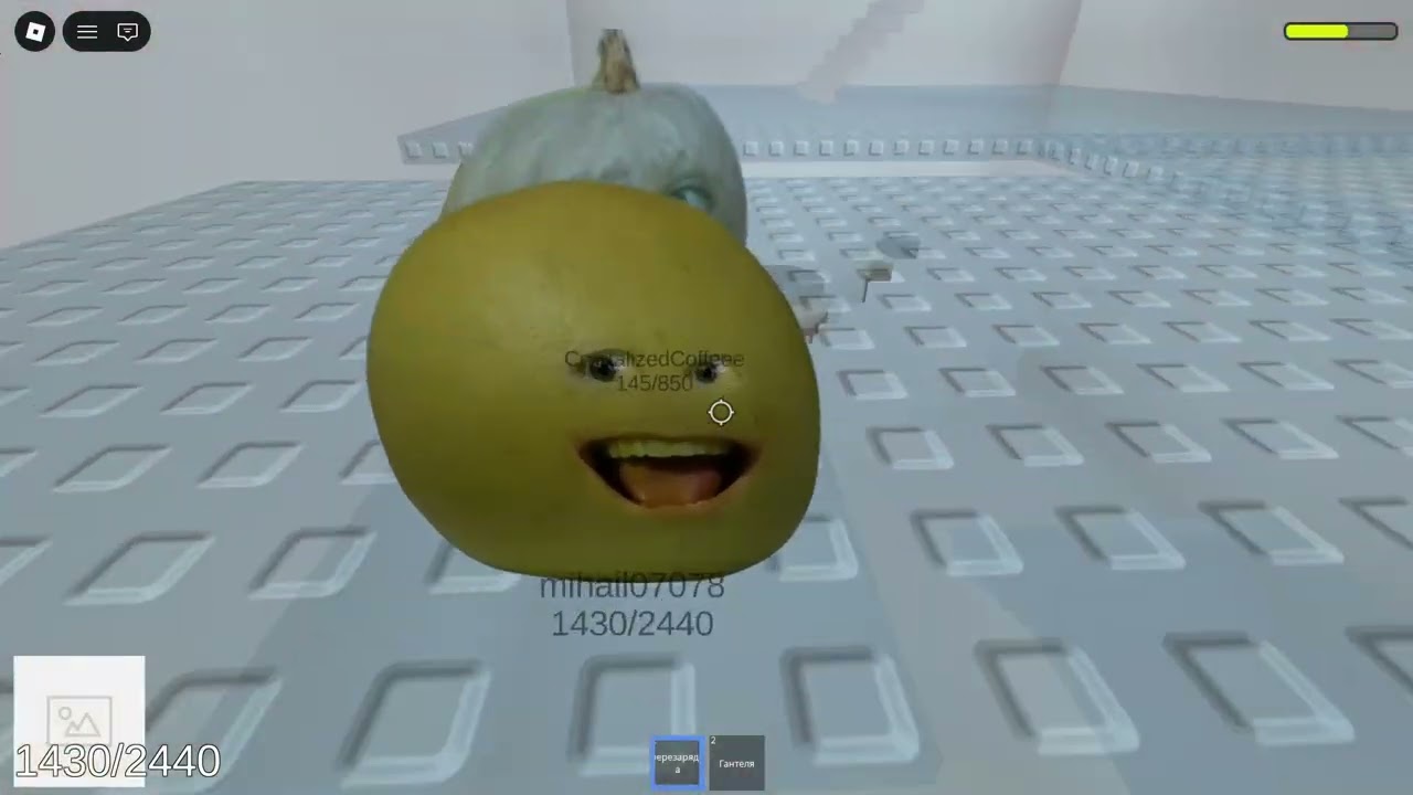 Annoying Orange PVP Game/ПВП ИГРА ПО ГОВОРЯЩЕМУ АПЕЛЬСИНУ