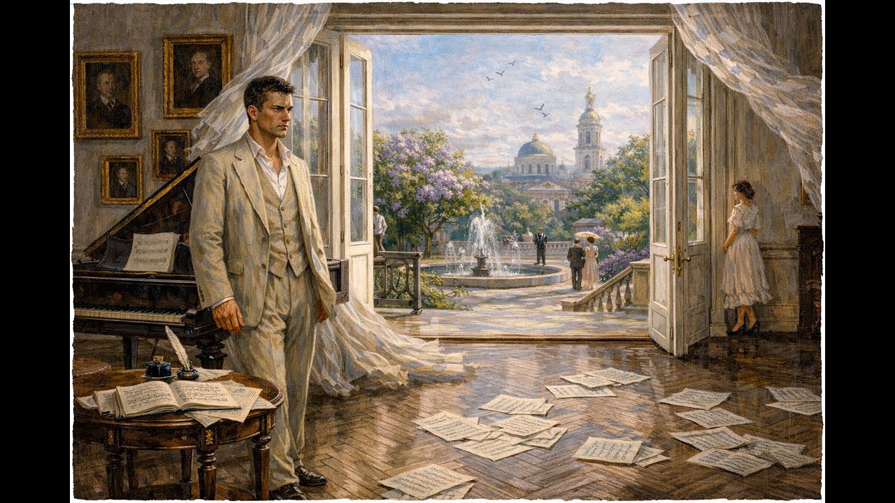 Предчувствие рождения. Сергей Рахманинов и Николай Даль.  -- Suno.AI на слова и промпт Миши Мазеля