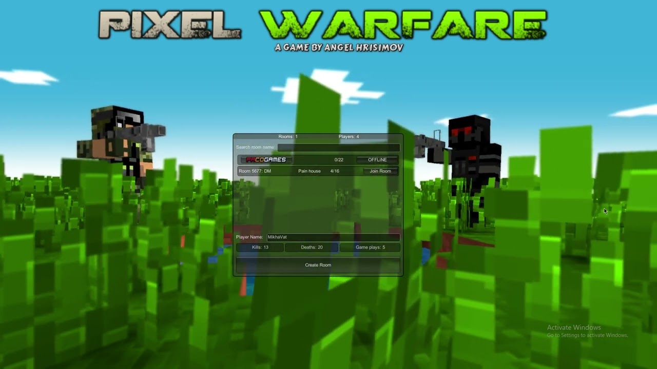 Pixel Warfare Intro Music