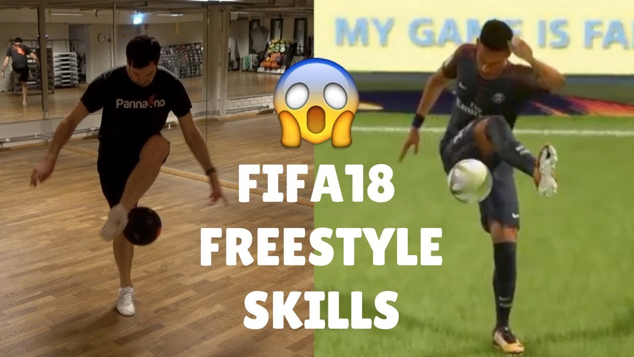 TESTER FIFA 18 FREESTYLE SKILLS I VIRKELIGHETEN