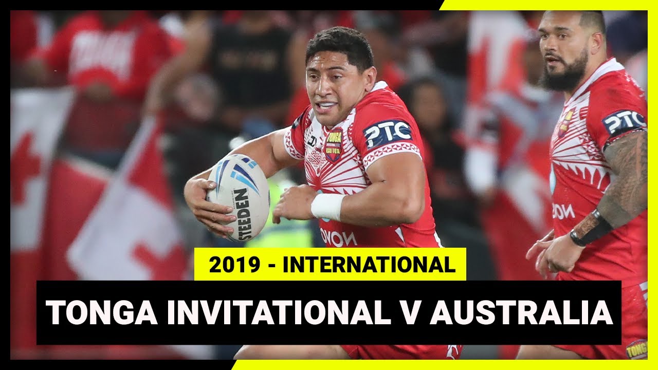 NRL Highlights | Tonga Invitational v Australia | Full Match Replay | Test, 2019 | Internationals