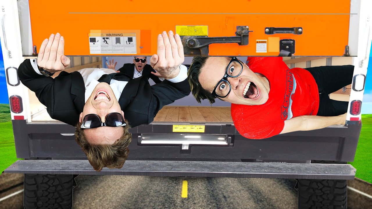 Trapped In Moving Truck For 24 Hours Challenge (Found Clues of Secret Date with Viral Life Hacks)