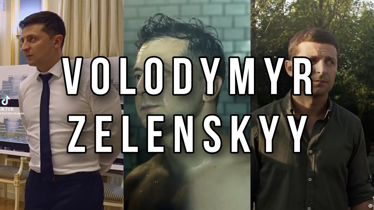 Volodymyr Zelenskyy edits that make me go feral✨