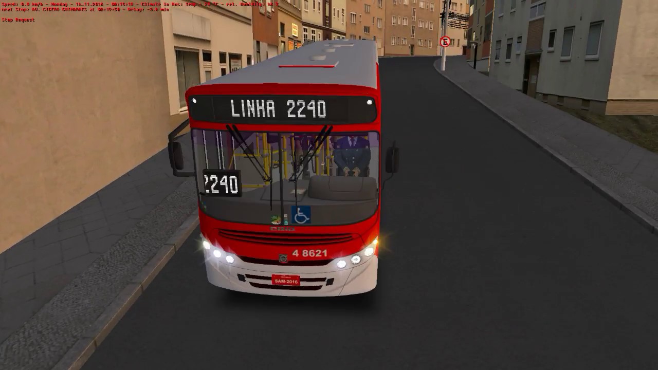 [OMSI 2]  2240 Estrela Dalva - Apache Vip II Volvo + G27 #OMSI2 #OMSI