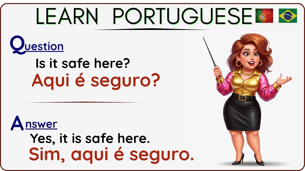 Portuguese Conversation for Beginners | Learn Portuguese with Native Speakers | learn Portuguese