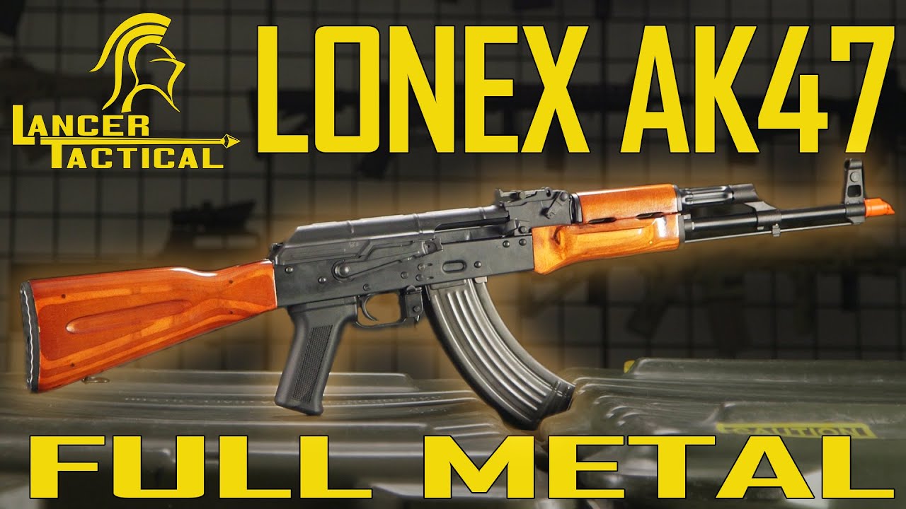 Lancer Tactical FULL METAL Lonex Ak47 - Airsoft GI