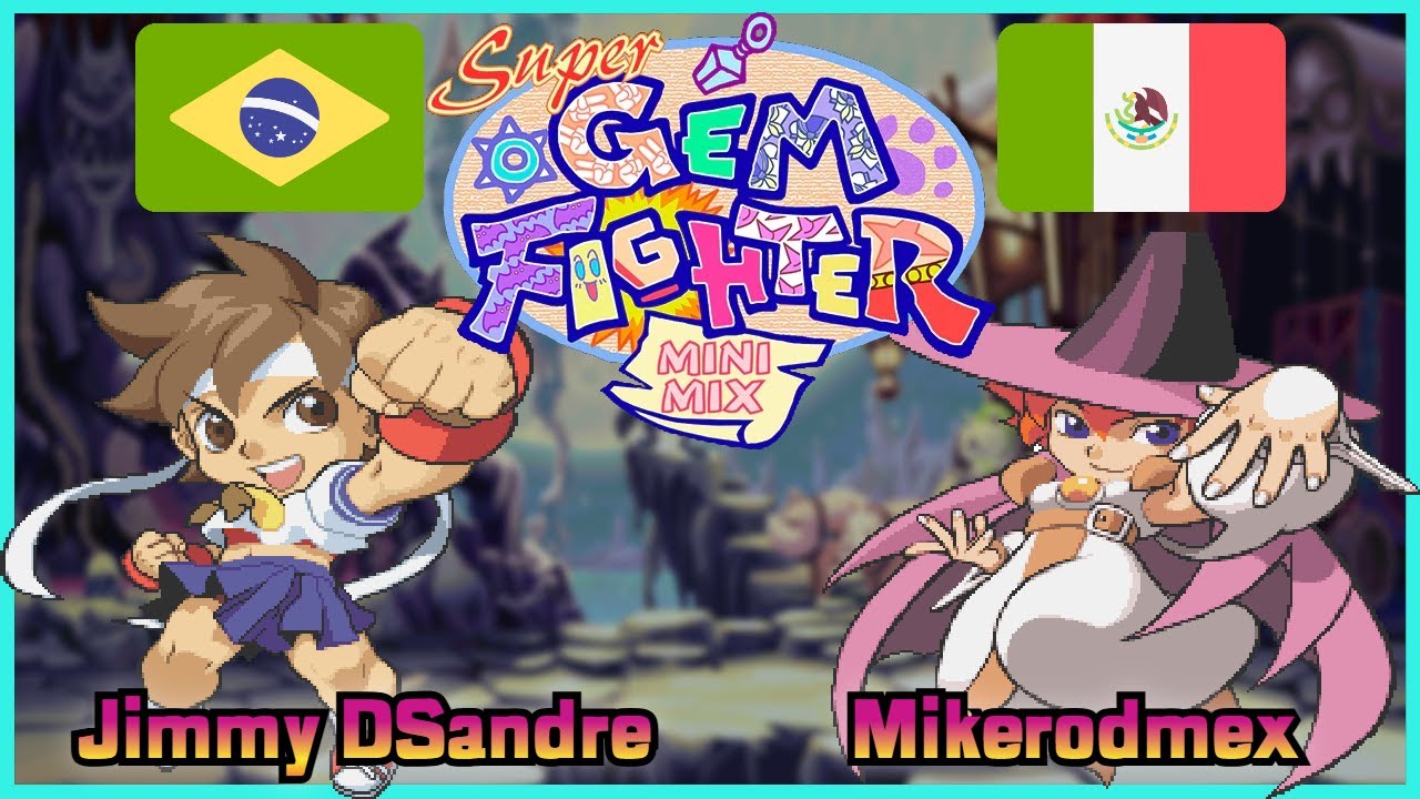Pocket Fighter / Super Gem Fighter || Jimmy DSandre 🇧🇷 VS 🇲🇽 Mikerodmex || FIGHTCADE 2