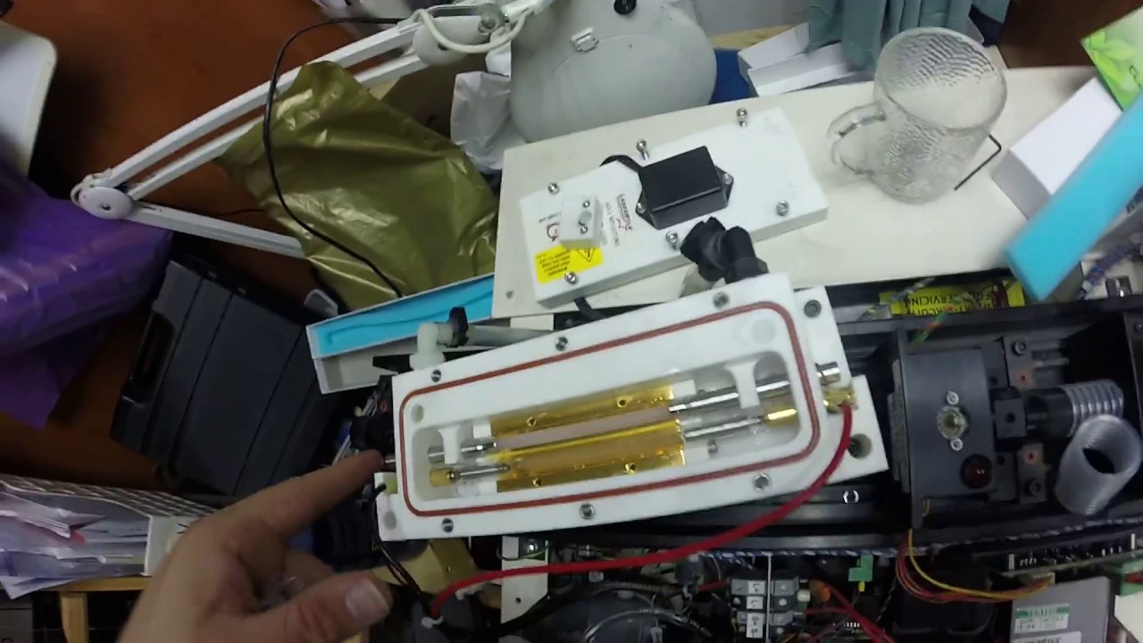 how to replace a YAG in a laser welder