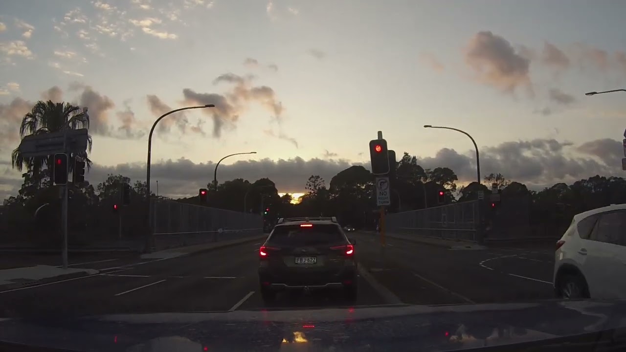 Silent Sydney POV Drive Ryde ⇄ Double Bay Early Morning 6AM No Music, No Talking, POV Driving