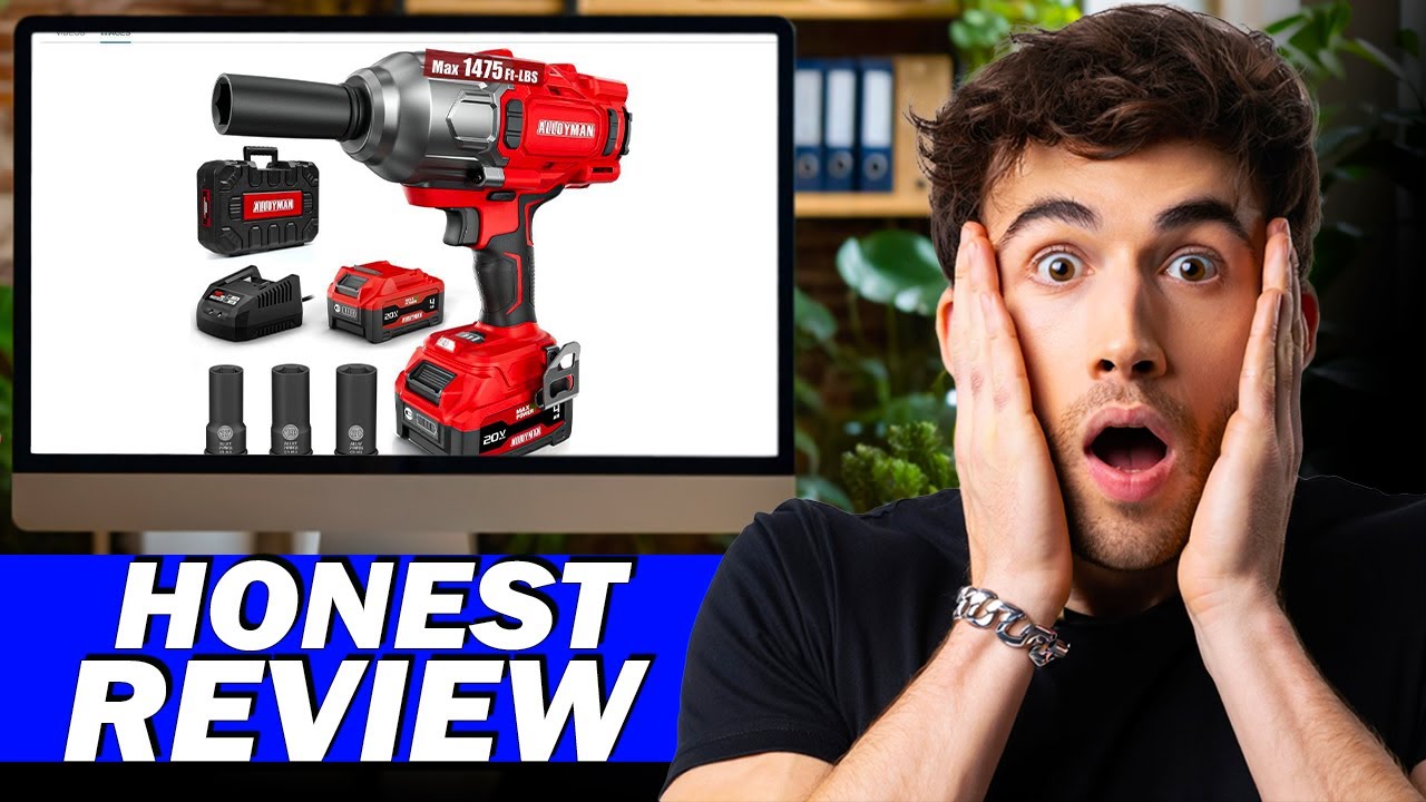 Alloyman Cordless Impact Wrench 1475Ft-Lbs Review &mdash; Real Power or Just Hype?
