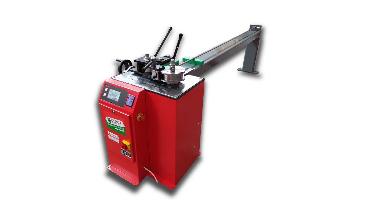 NC Mandrel Tube Bender ETM 60 with manual clamps | Memoli Curvatubi | Tube bending machine