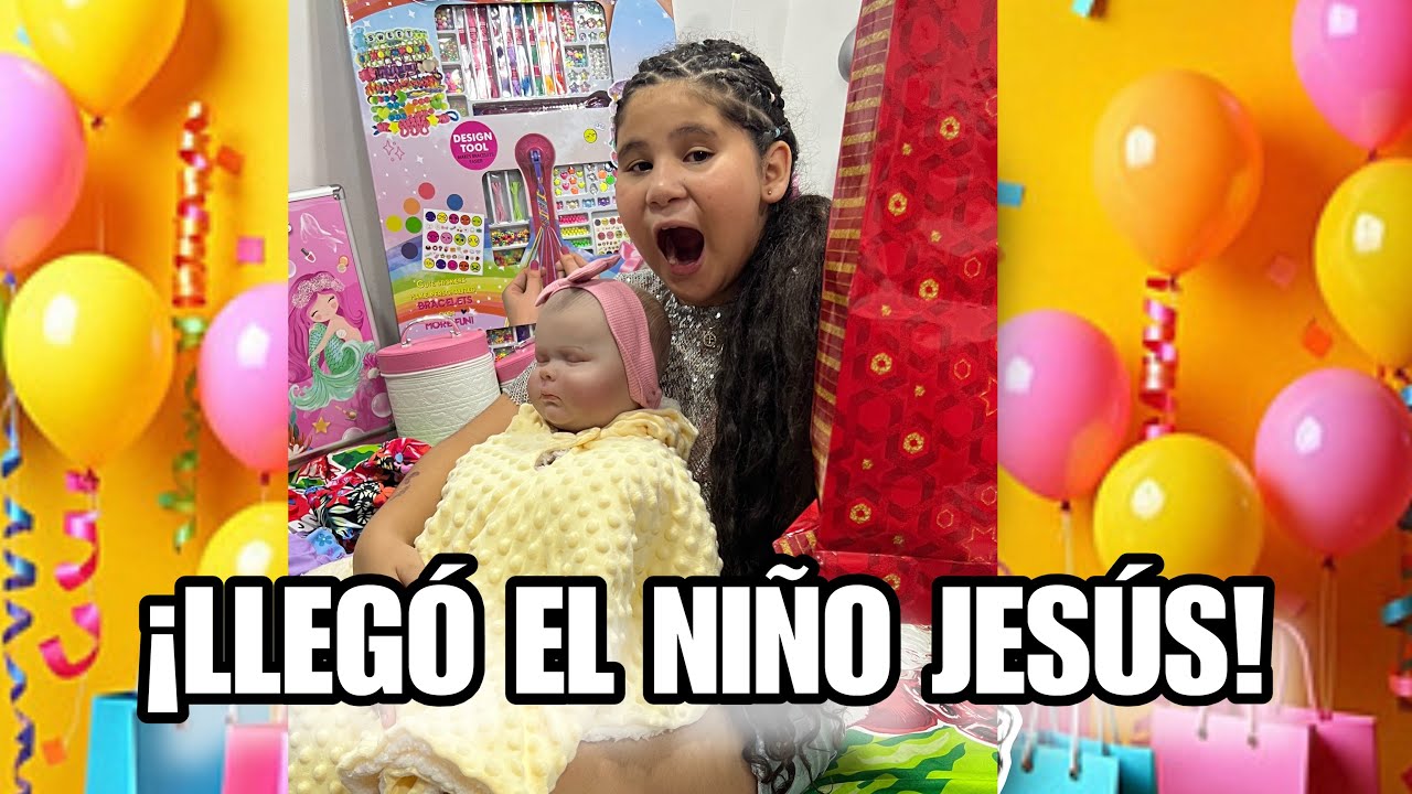 LLEGÓ EL NIÑO JESÚS ❤️ Una noche de fe, regalos y unión familiar 🎄 VLOG