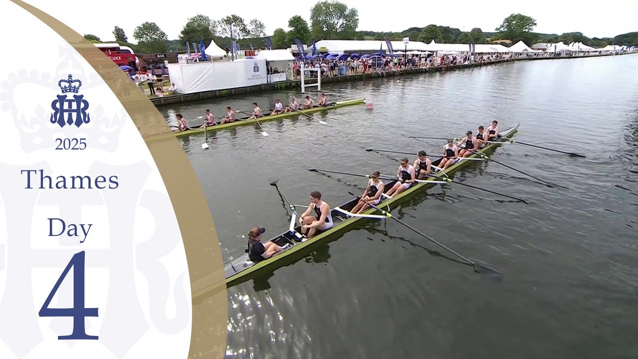 Leander Club v Molesey Boat Club 'A'  - Thames | Henley 2025 Day 4