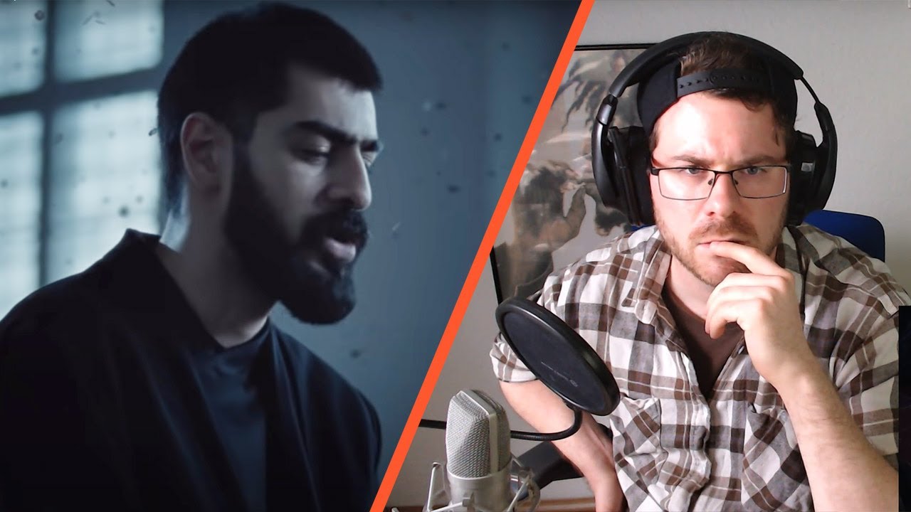 German reacting to 