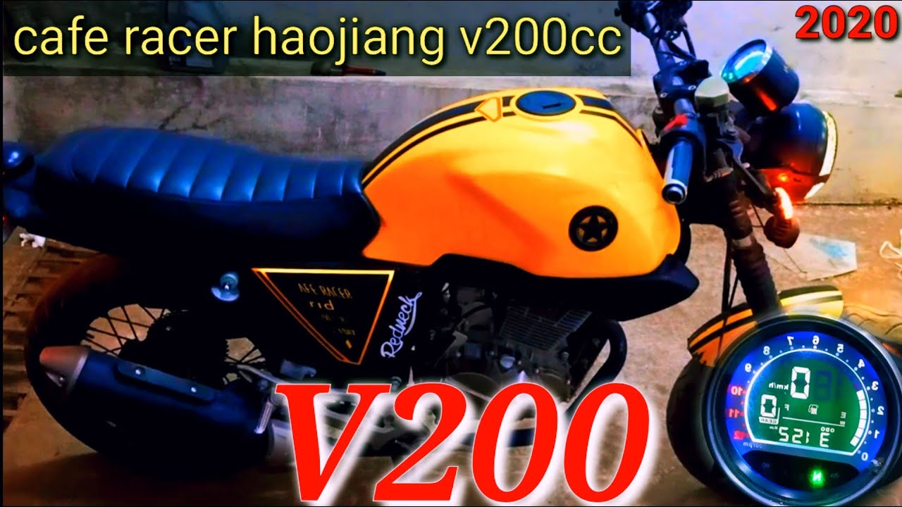 موتوسيكل هوجنhaojiang V200 افخم استاسل للكافيريسر مواصفات ممتازه 17500 الف
