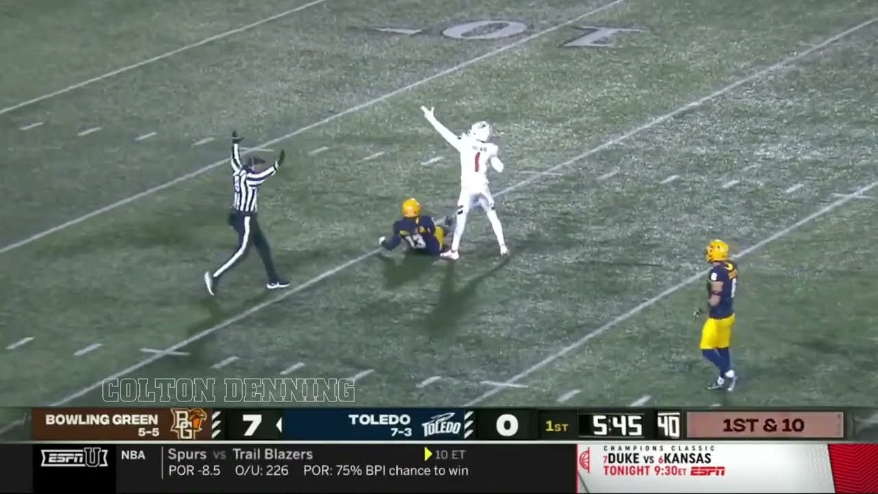 Odieu Hiliare's 246 yards and 2 TD vs. Toledo