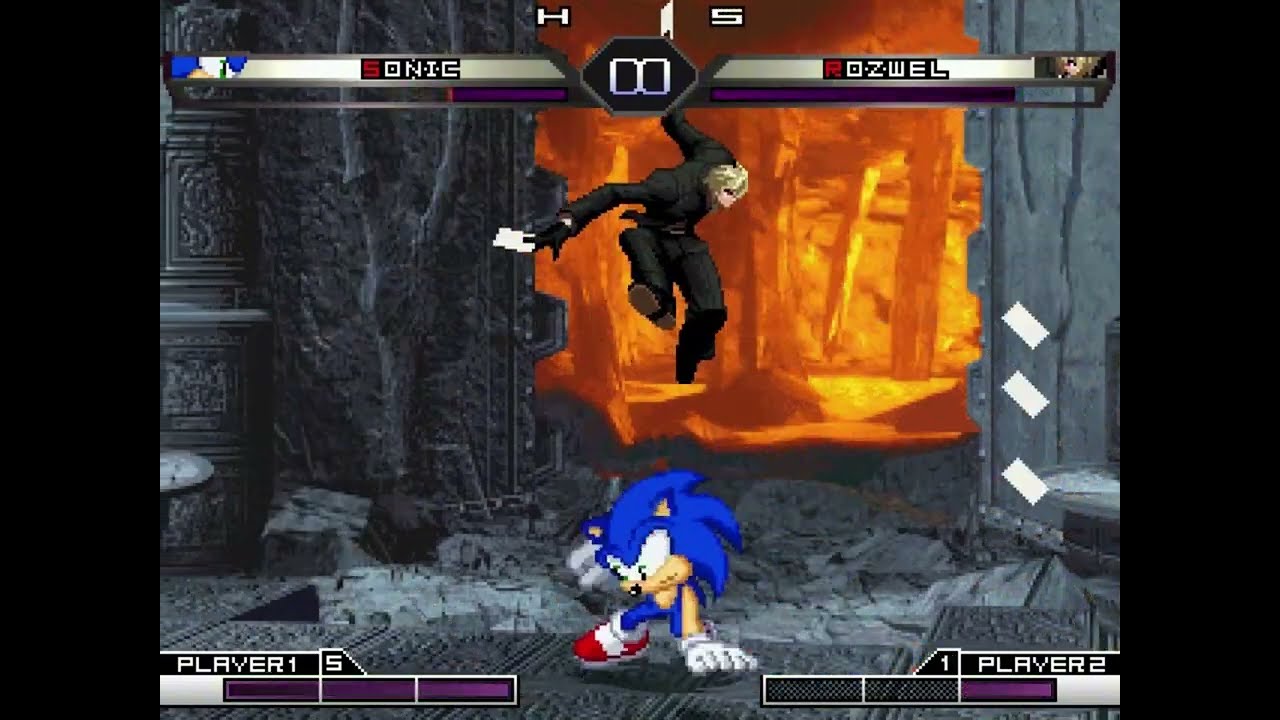 Sonic vs Rozwel（Mugen）