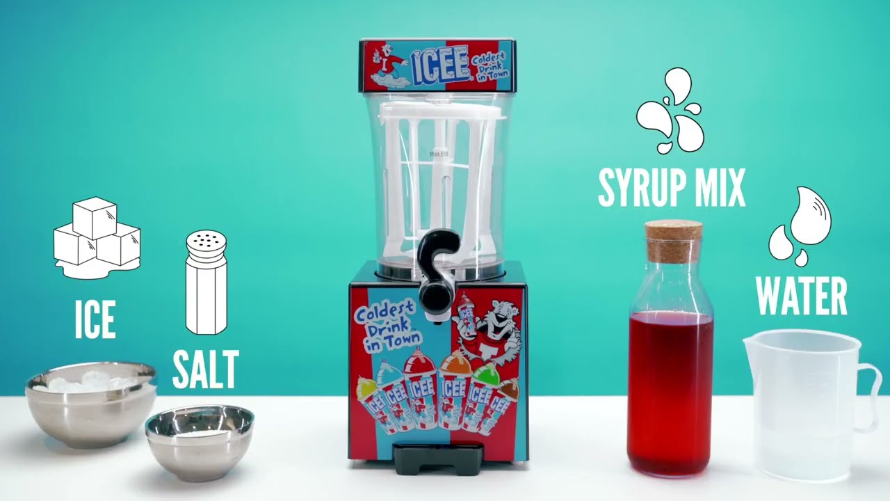 ICEE Slushie Machine - Instruction Video | Fizz Creations