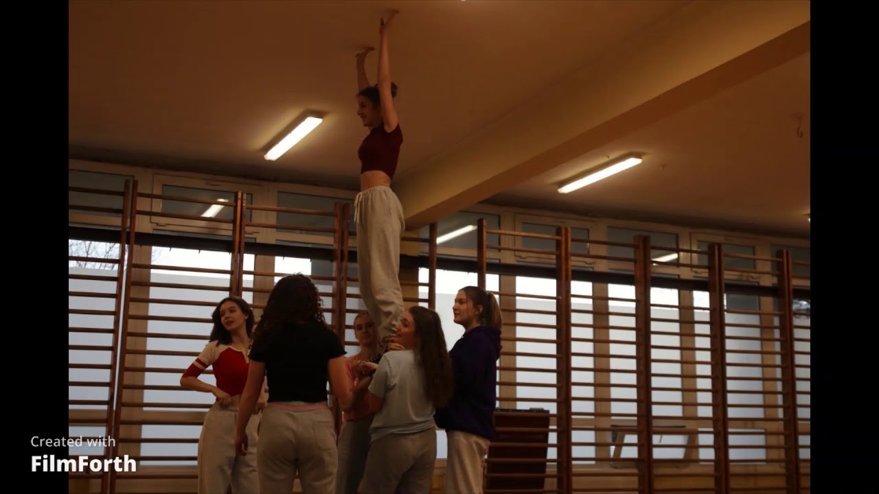 Wirtualna promocja szkoły – odcinek II - Zespół cheerleaderek w XIII LO w Krakowie